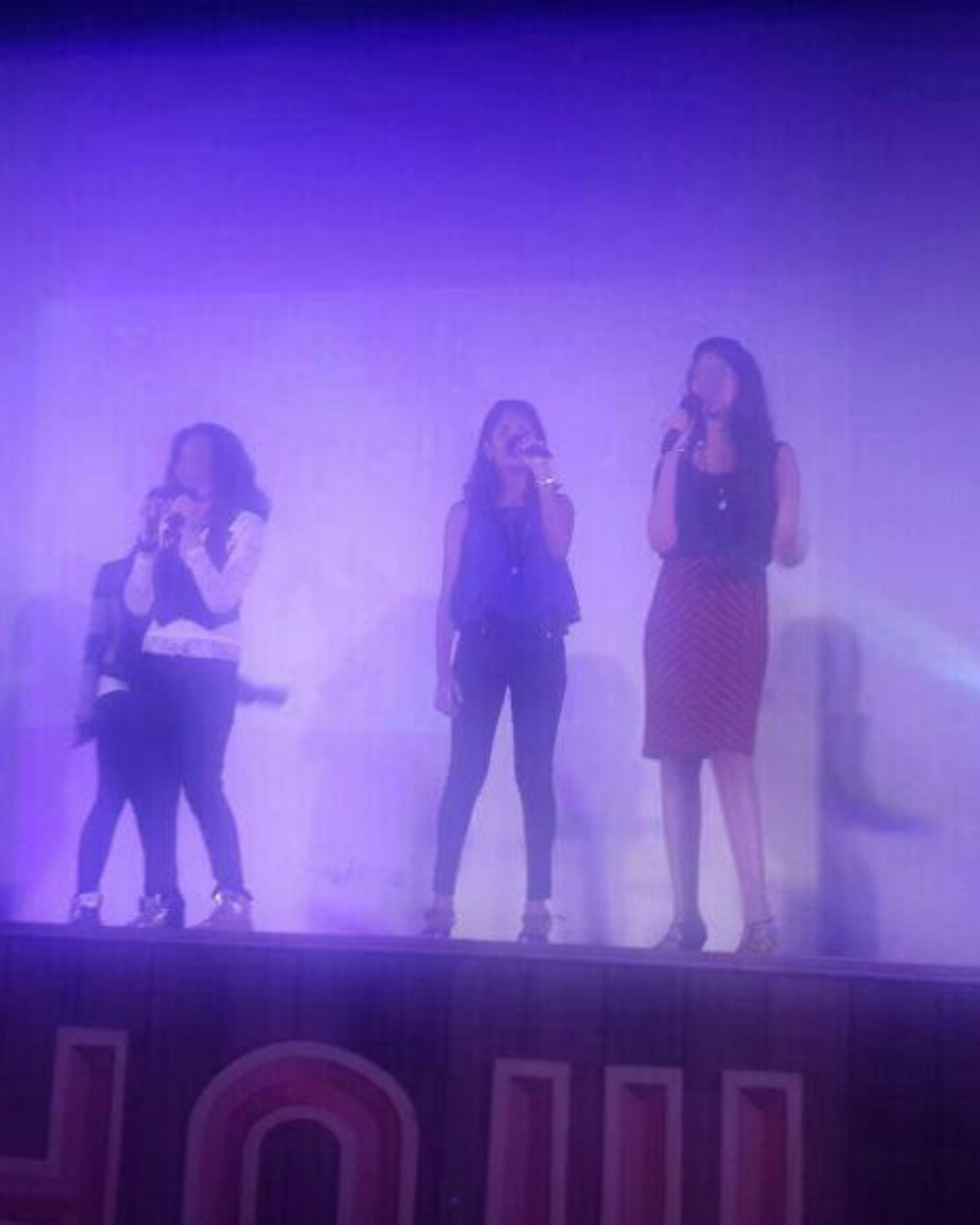First talent show group performance